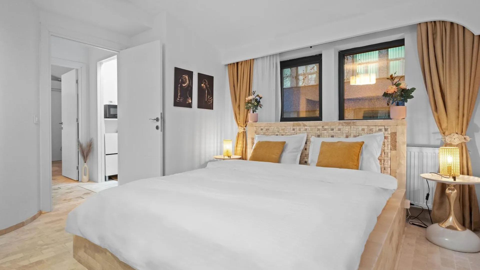 Apartament Santorini White Experience Bukareszt Rumunia