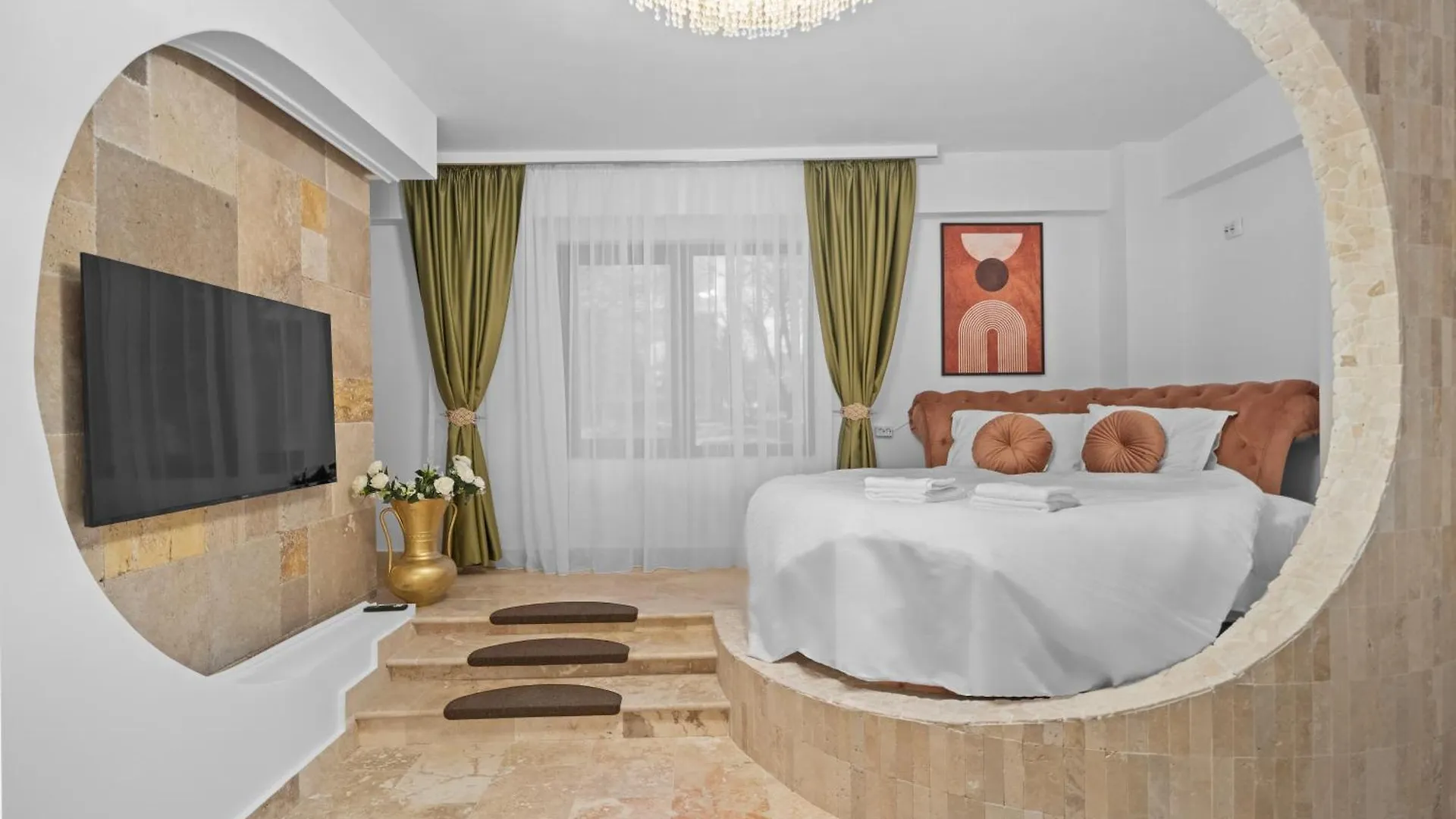Apartament Santorini White Experience Bukareszt Rumunia